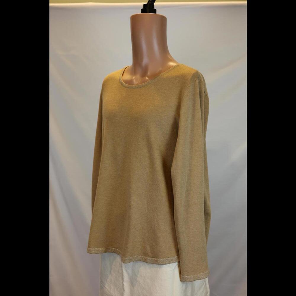 Chico's Women's Cozy Long Sleeve Top Size 3 1X XXL